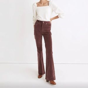 Madewell Perfect Vintage Flare Pant: Corduroy